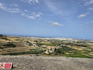 View from mdina