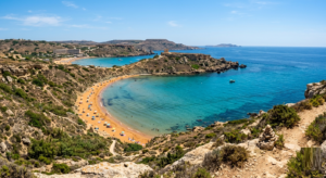 Ghajn Tuffieha Bay Malta