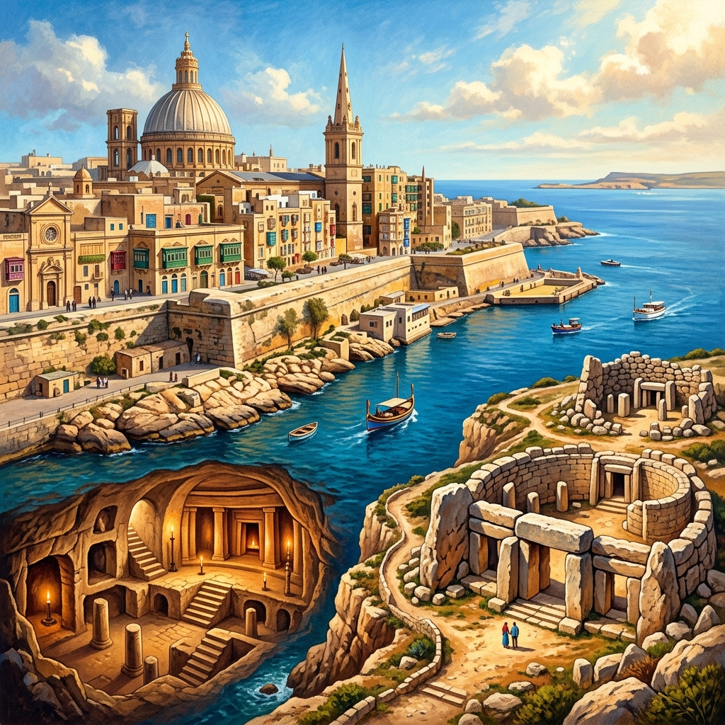 UNESCO sites in Malta